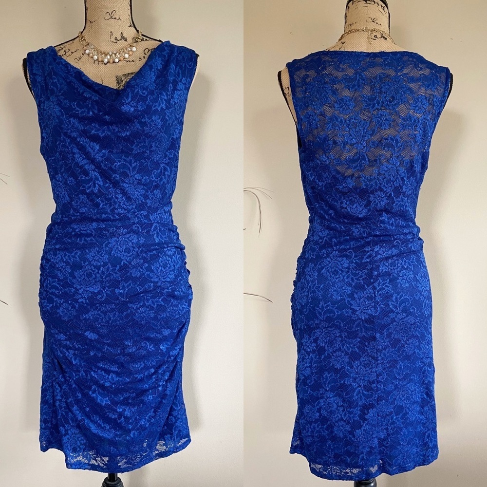 •Cache• lace bodycon dress